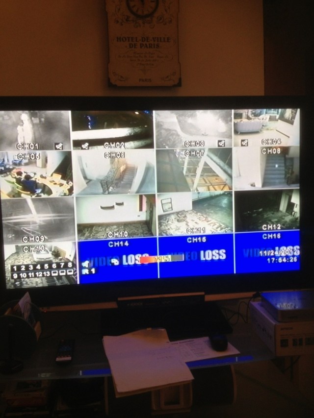 傳統監視器畫面